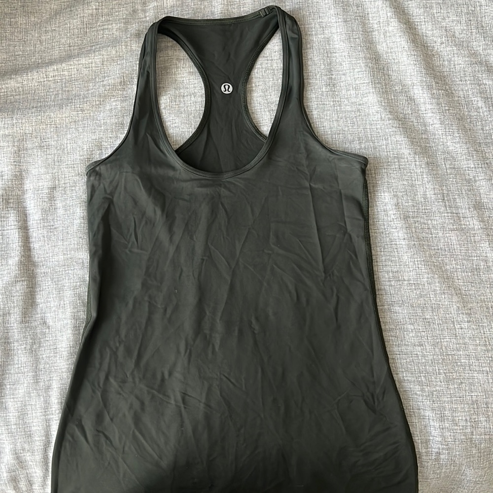 Lululemon olive tank top